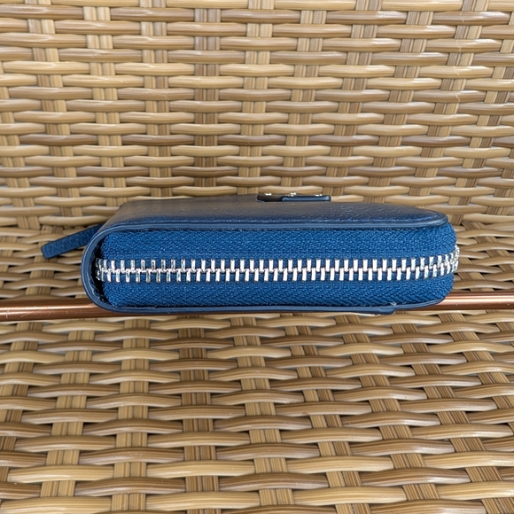 Kate Spade Grove Street Neda Leather Wrap Around Wallet Blazer Blue - Picture 5 of 16